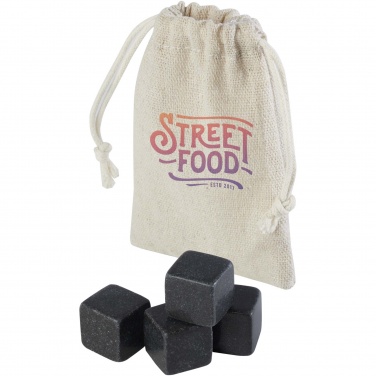 Logo trade promotional gifts picture of: Pedro stone ice cubes set
