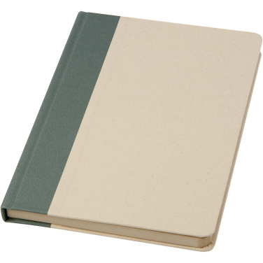 Logo trade promotional items picture of: Liliana A5 sugar cane plastic hard cover notebook