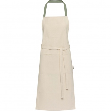 Logo trade advertising products image of: Nia 200 g/m² recycled cotton apron
