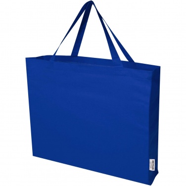 Logo trade corporate gifts picture of: Odessa 220 g/m² GRS recycled cotton large tote bag