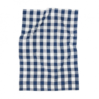 Logo trade promotional merchandise picture of: VINGA Clare linen blend kitchen towel