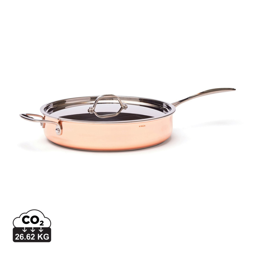 Logotrade promotional item image of: VINGA Baron copper sauté pan