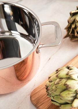 Logotrade advertising product picture of: VINGA Baron copper saucepan