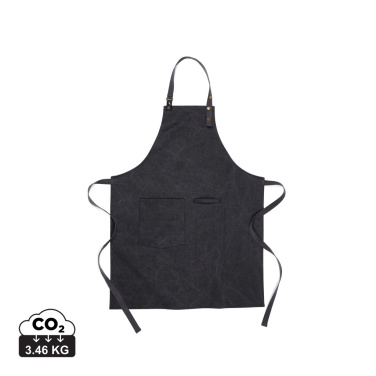 Logo trade promotional products image of: VINGA Tome GRS recycled canvas Apron