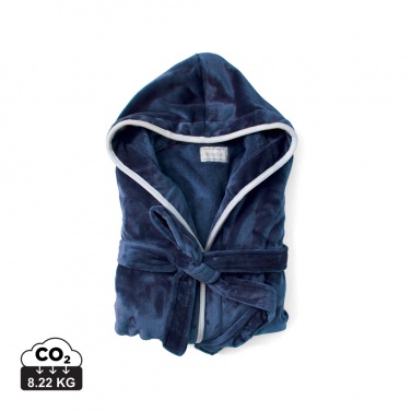 Logo trade promotional gifts picture of: VINGA Louis luxury plush RPET robe size L-XL