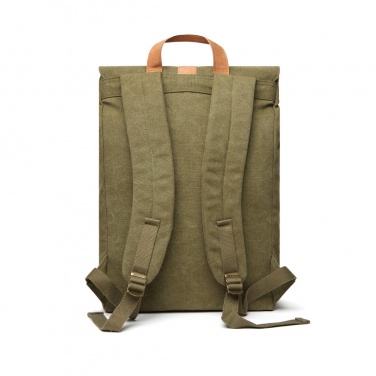 Logo trade advertising products image of: VINGA Bosler backpack GRS recycled canvas