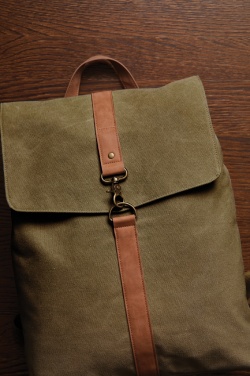 Logotrade promotional product image of: VINGA Bosler backpack GRS recycled canvas
