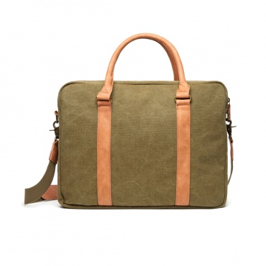 Logotrade corporate gift image of: VINGA Bosler RCS recycled canvas computer bag