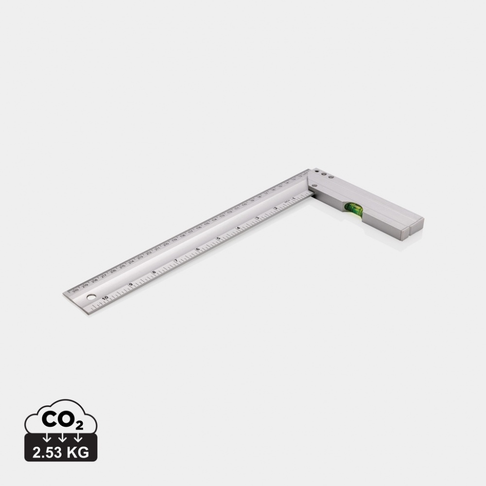 Logotrade promotional giveaway image of: Ruler with level