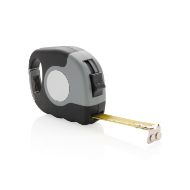 Logo trade promotional merchandise picture of: Measuring tape with carabiner