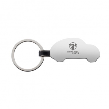 Logotrade business gifts photo of: RCS recycled zinc alloy car keyring