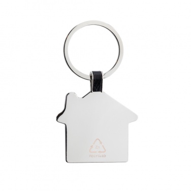 Logotrade advertising products photo of: RCS recycled zinc alloy house keyring