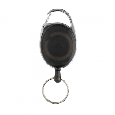 Logotrade promotional items photo of: RCS recycled ABS roller clip keychain
