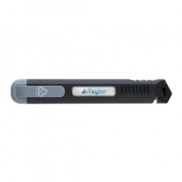 Logo trade promotional products image of: Refillable RCS recycled plastic snap-off knife