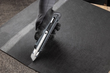Logotrade promotional merchandise image of: Refillable RCS rplastic heavy duty snap-off knife soft grip