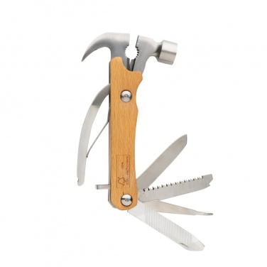 Logotrade business gifts photo of: Wooden multi-tool hammer