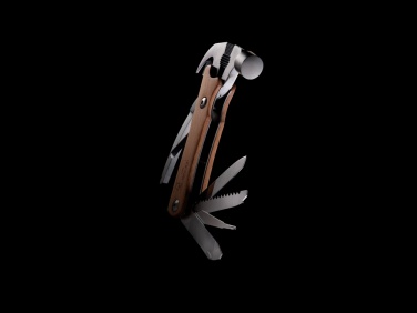 Logotrade corporate gift image of: Wooden multi-tool hammer