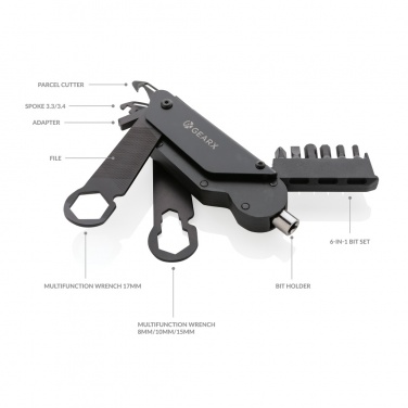 Logo trade promotional gifts picture of: Gear X bicycle tool