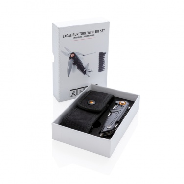 Logo trade advertising products image of: Excalibur tool with bit set