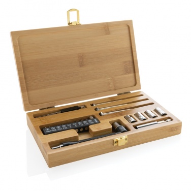 Logotrade promotional gifts photo of: Carvine 21 pcs bamboo tool set