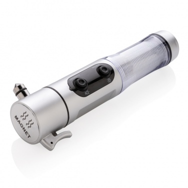 Logo trade promotional merchandise picture of: Emergency light with hammer