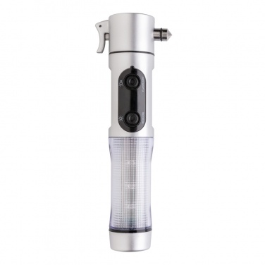 Logo trade corporate gift photo of: Emergency light with hammer