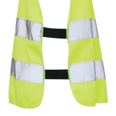 Logo trade promotional products image of: GRS recycled PET high-visibility safety vest 3-6 years