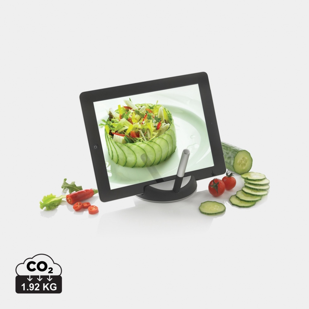 Logo trade promotional gift photo of: Chef tablet stand with touchpen