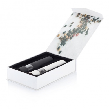Logo trade promotional gifts picture of: Electric pepper and salt mill set