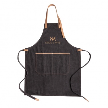 Logo trade promotional products picture of: Deluxe canvas chef apron