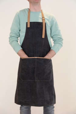 Logo trade business gift photo of: Deluxe canvas chef apron