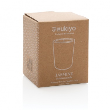 Logotrade promotional product image of: Ukiyo small scented candle in glass
