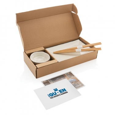 Logo trade promotional merchandise image of: Ukiyo sushi dinner set for two