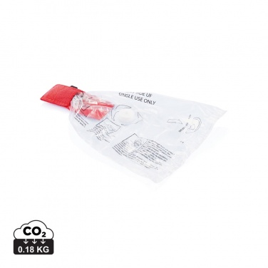 Logo trade promotional giveaways picture of: Keychain CPR mask