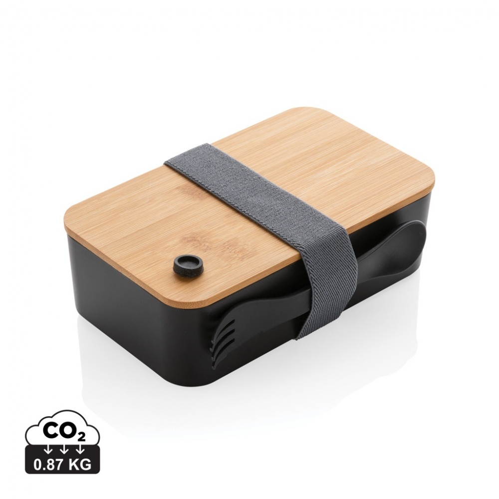 Logotrade business gift image of: RCS RPP lunchbox with bamboo lid
