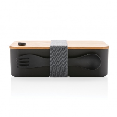 Logo trade promotional giveaways picture of: RCS RPP lunchbox with bamboo lid