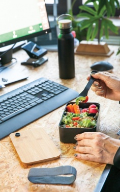 Logo trade corporate gifts image of: RCS RPP lunchbox with bamboo lid