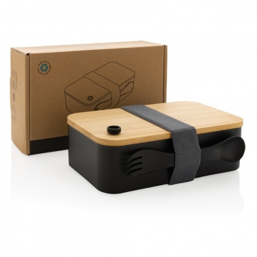 Logo trade promotional products picture of: RCS RPP lunchbox with bamboo lid
