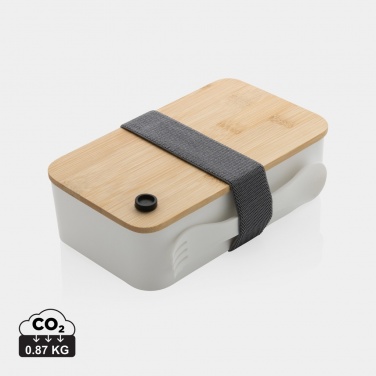 Logo trade promotional product photo of: RCS RPP lunchbox with bamboo lid