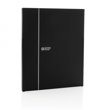 Logo trade promotional merchandise photo of: Swiss Peak RCS recycled PU 10W wireless charging mousepad
