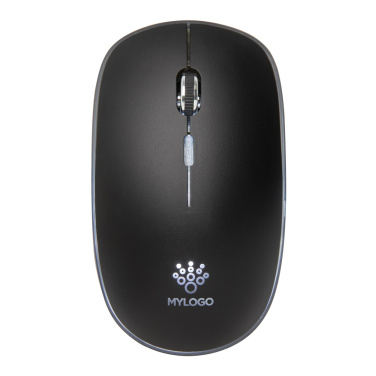 Logo trade promotional gifts picture of: Light up logo wireless mouse