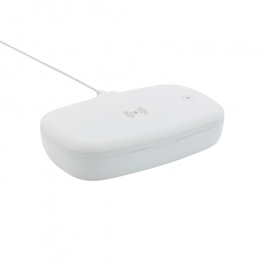 Logo trade promotional item photo of: UV-C steriliser box with 5W wireless charger