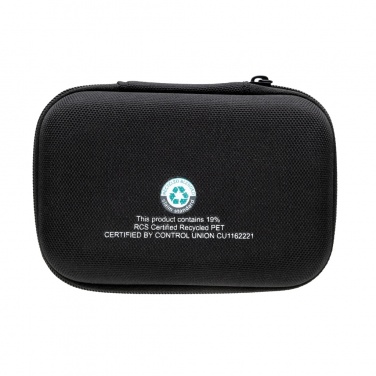 Logo trade promotional item photo of: Surge RCS recyled PET 20W type C 3 pcs charging set