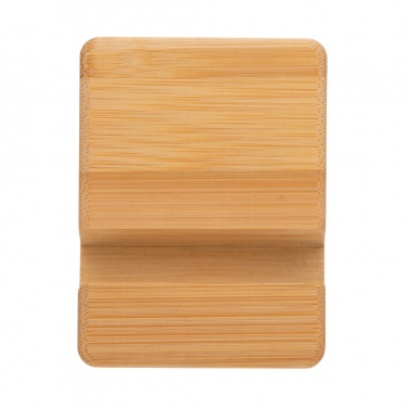 Logo trade corporate gifts picture of: Bamboo phone stand XD