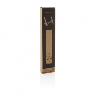 Logo trade promotional merchandise image of: Terra RCS recycled aluminium universal laptop/tablet stand