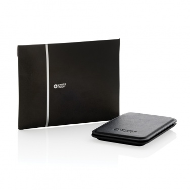 Logotrade business gift image of: Magstand RCS recycled PU magnetic phone wallet with stand