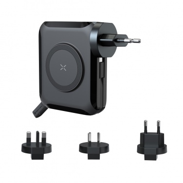 Logo trade corporate gifts picture of: Urban Vitamin Oxnard 5 in 1 65W universal charger