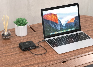 Logo trade promotional merchandise image of: Urban Vitamin Oxnard 5 in 1 65W universal charger