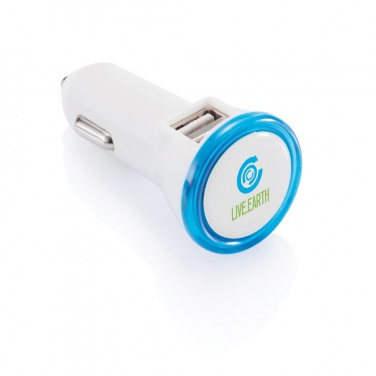 Logotrade corporate gift image of: Powerful dual port car charger