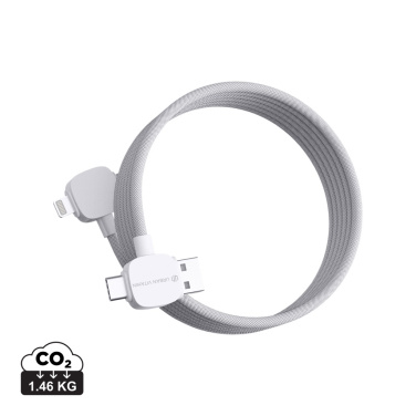 Logo trade advertising products image of: Urban Vitamin Stockton 65W RCS RTPE/RPET magnetic cable